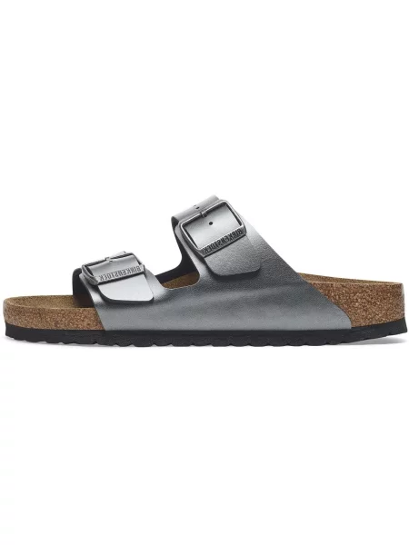 BIRKENSTOCK Arizona BF Narrow metálfekete flip-flopok. Méret: 36 EU fekete