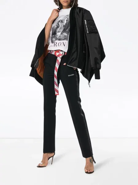 Tricou Heron Preston cu imagine alb