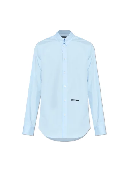 Koszula Dsquared2 niebieska