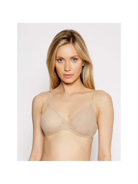 Gossard Melltartó alsó huzallal Lace Sheer bézs