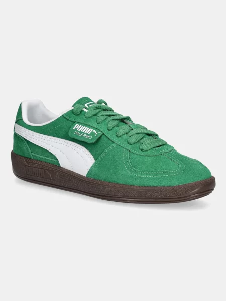 Puma sneakersy zamszowe Palermo Cobalt Glaze zielony