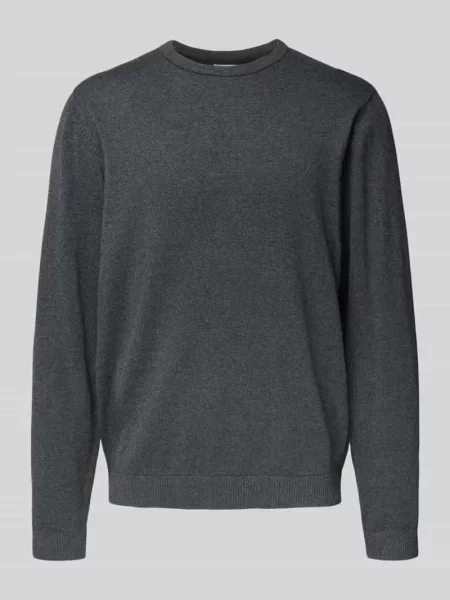 Sweter Jack & Jones z długim rękawem czarny