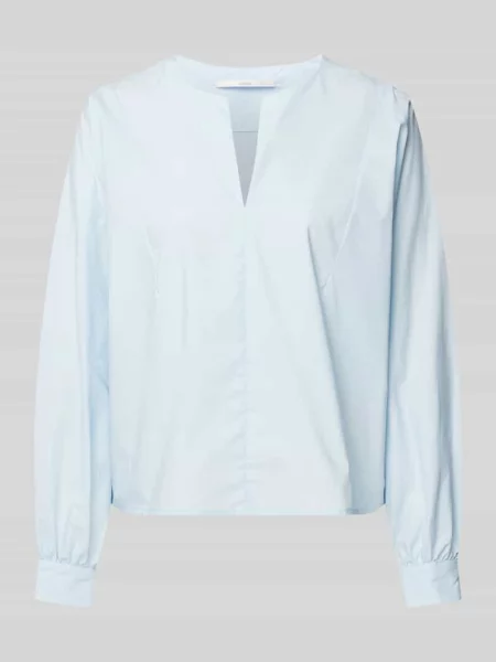 Bluzka o kroju regular fit z dekoltem w serek Lanius