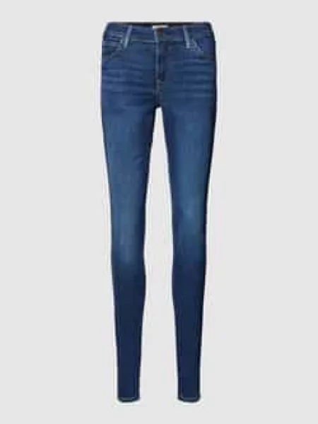Jeansy o kroju super skinny fit z 5 Levi's granatowe