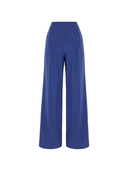 Pantaloni Max Mara albastru