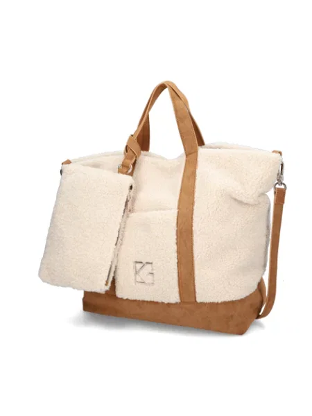 Kate Gray kabelka Shopper béžová