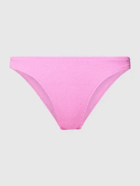 Figi bikini z fakturowanym wzorem model ‘NAIDA SCRUNCHY’ Banana Moon różowy
