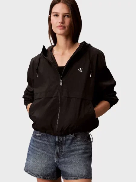 Джинсова куртка Calvin Klein Jeans чорна