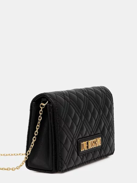 Ročna torba LOVE MOSCHINO črna