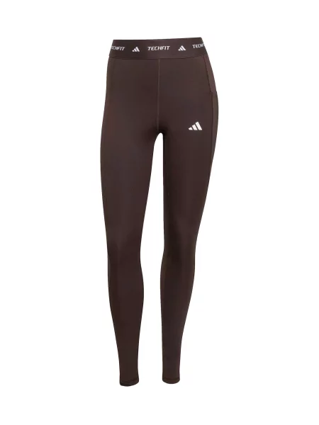 ADIDAS PERFORMANCE Pantaloni sport Stash maro închis alb