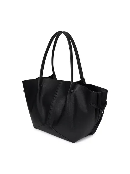 Karl Lagerfeld geantă tote pentru femei cu imitație de piele negru