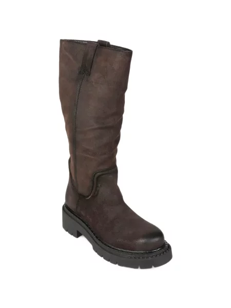 Botine Ash zdrențuiți maro
