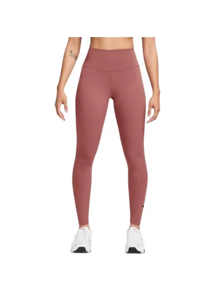 Legginsy Nike z logo różowe