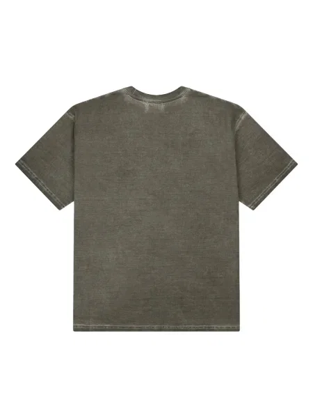 Tricou Thug Club cu autograf gri