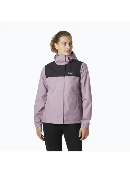 Дамско яке за дъжд Helly Hansen Vancouver purple clay виолетово