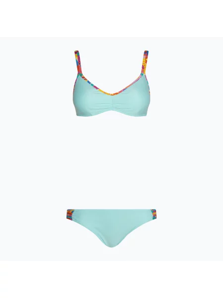 Дамски бански костюм от две части Banana Moon Tyezumma Watercolor lagon синьо