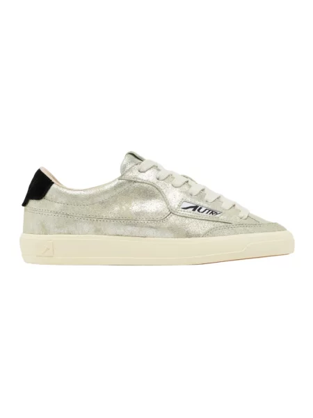 Sneakersy Autry zamszowe szare