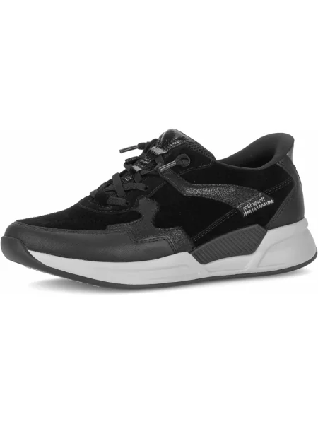 Sneakersy Gabor skórzane czarne