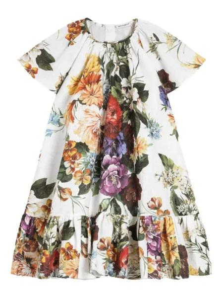 Sukienka dziecięca Dolce And Gabbana biała