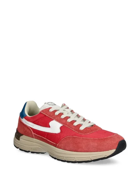 Sneakerși Stepney Workers Club din piele de căprioară roșu