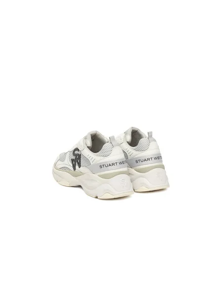 Stuart Weitzman Sneakersy Trainer biela