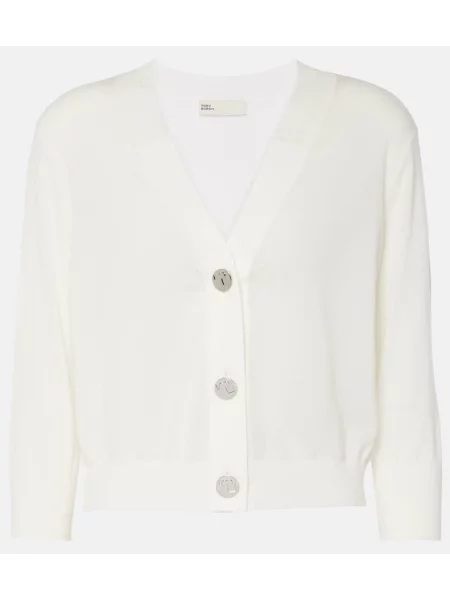 Cropp cardigan Tory Burch alb
