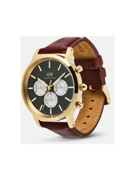 Daniel Wellington zegarek złoty brązowy