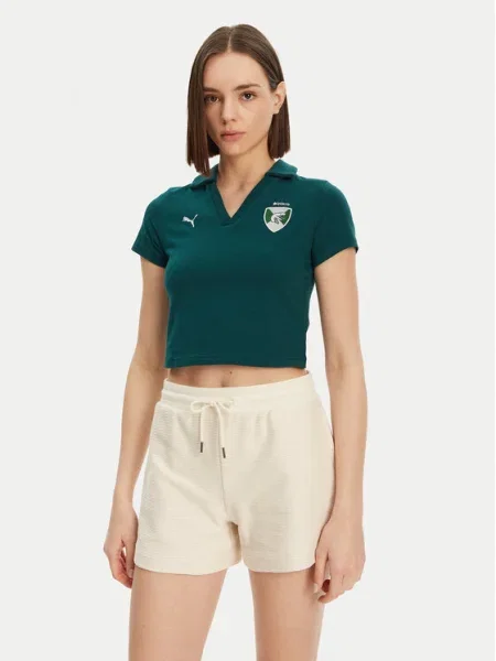 Puma tricou polo PUMA x HARRY POTTER verde