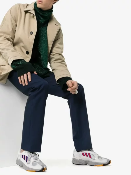 Sneakersy Adidas Continental 80 skórzane szare