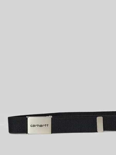 Pasek Carhartt Work In Progress z paskiem casual czarny