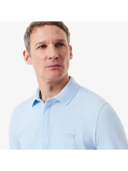 Lacoste поло чоловіче PARIS блакитне