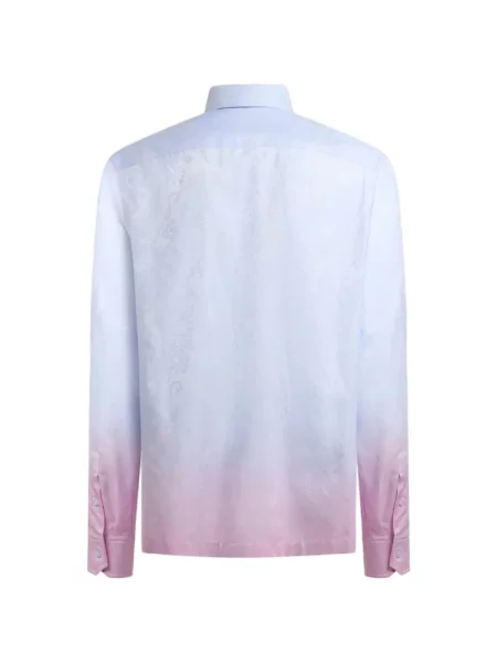 Cămașă Etro cu model paisley albastru