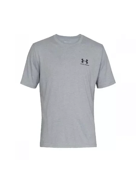 Tričko Under Armour s autogramom sivá