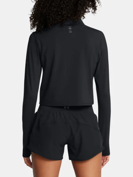 Olcsóbban. Under Armour Launch Elite Half Zip fekete/fényvisszaverő női futó hosszú ujjú ruha. Méret: XL fekete