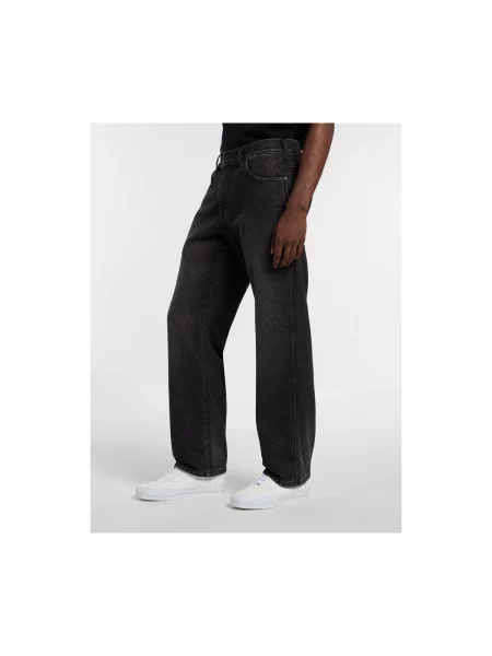 Džínsy s rovným strihom Dickies v biznis štýle čierna