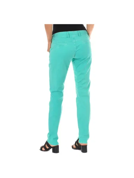 Pantaloni Met verde