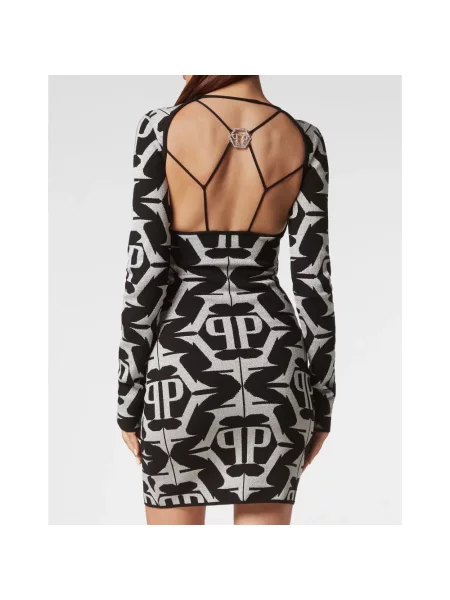 Sukienka mini Philipp Plein czarna