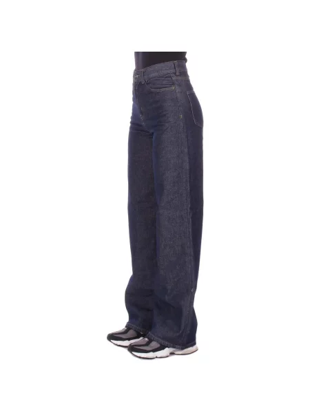 Carhartt WIP Džínsy Jane tmavomodrá