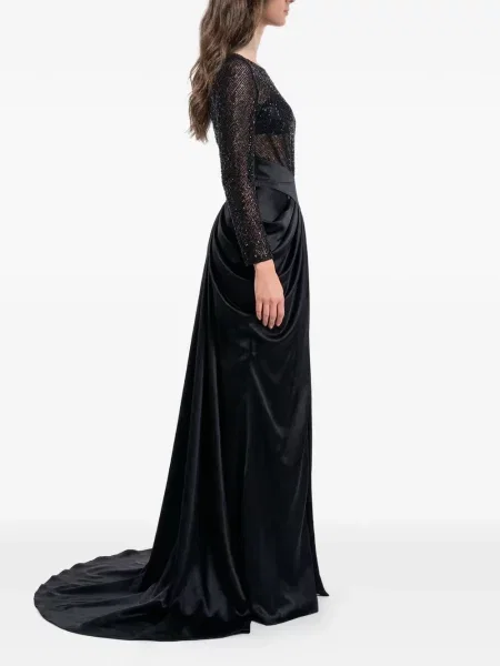 Rochie Gattinolli By Marwan cu broderie negru