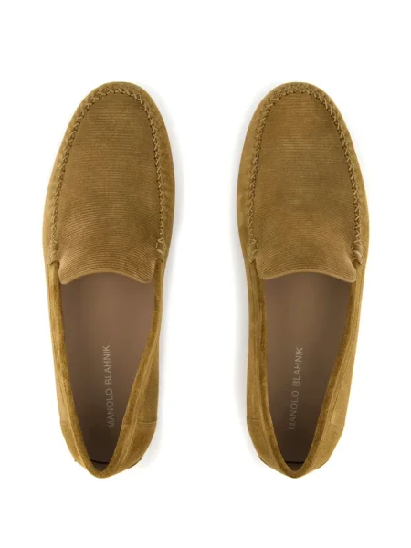 Σκαρπινια Manolo Blahnik σουέντ καφέ