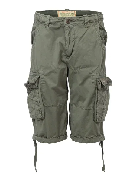 ALPHA INDUSTRIES Kalhoty Jet olivová