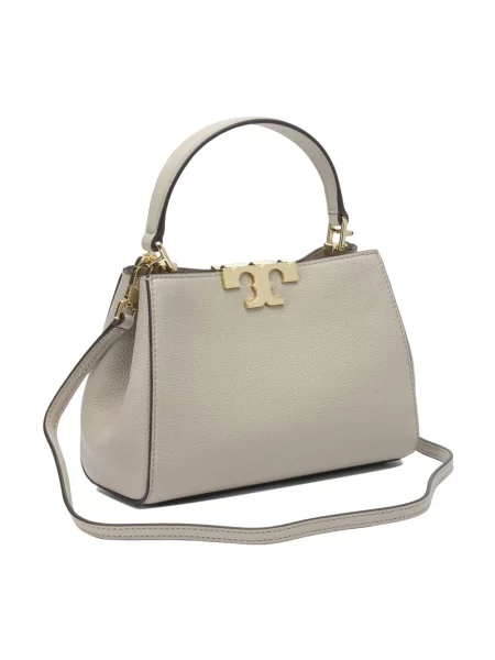 Torebka Tory Burch skórzana beżowa
