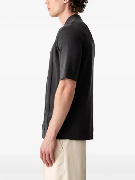 Cămașă Fred Perry cu broderie gri