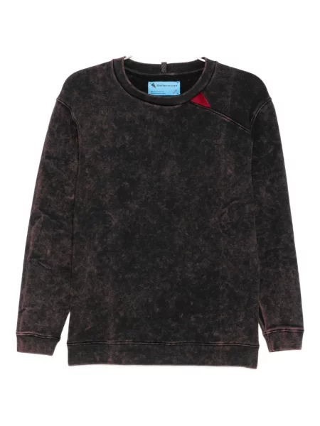 Вратовръзка Stain Shade с tie-dye ефект сиво