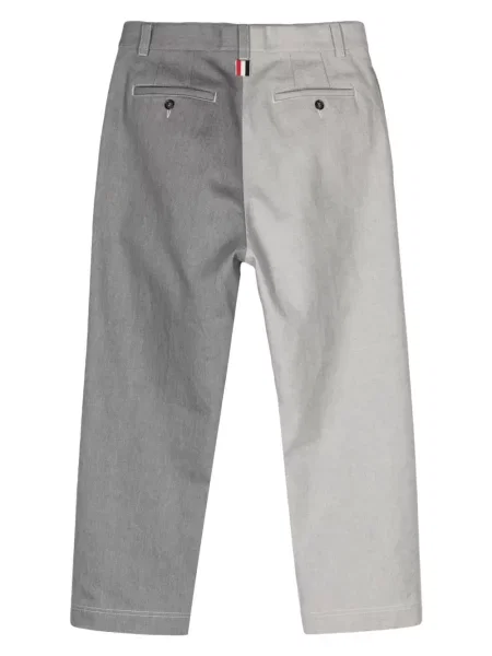 Tiesūs džinsai Thom Browne pilka