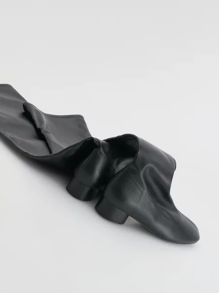 Сапоги Reserved до колена черные