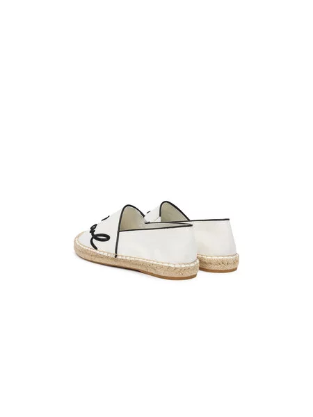 Espadrile KARL LAGERFELD Kamini bijela