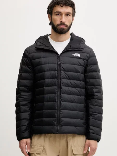 The North Face geacă cu puf pentru bărbați Classic Down negru