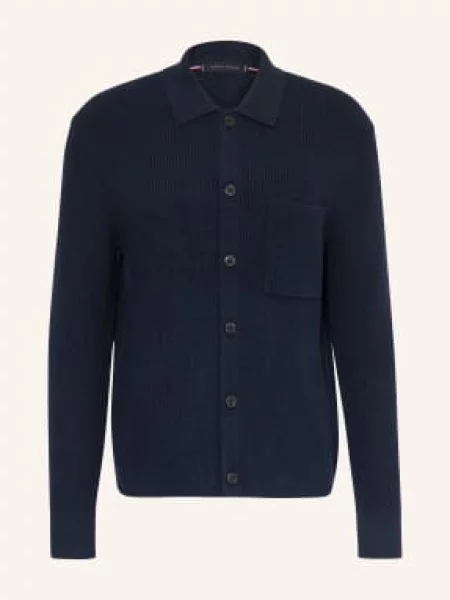 Tommy Hilfiger Kardigan blau granatowy