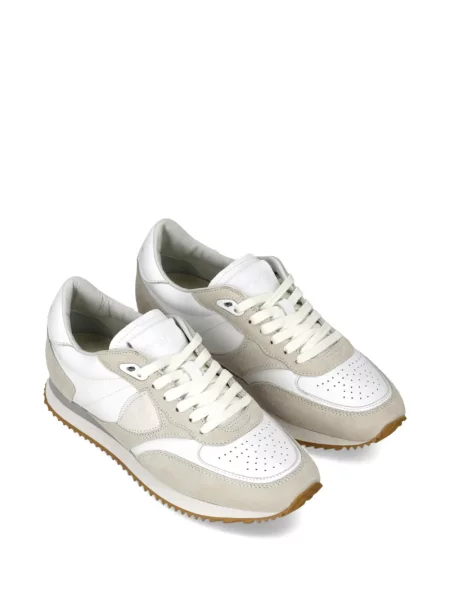 Sneakerși Philippe Model Paris cu perforații alb